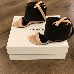 Balenciaga Wedge — Sandal Pelle S. Cuoio SIZE 35.5